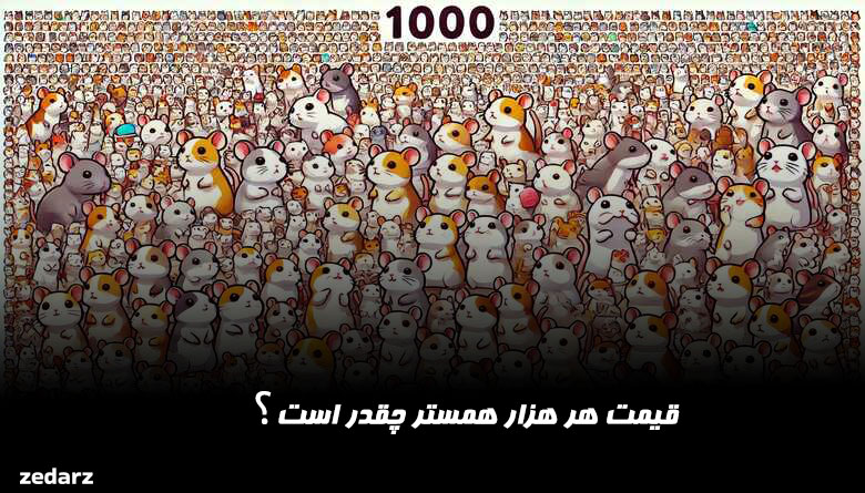قیمت هر هزار همستر چقدر است ؟