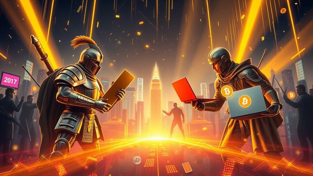 طلا بخریم یا بیت کوین