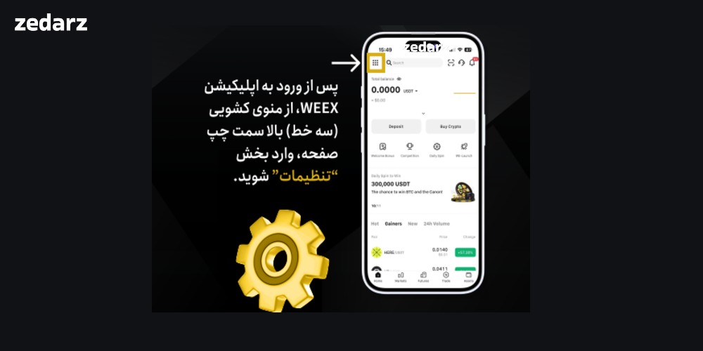 آموزش احراز هویت در صرافی ویکس
