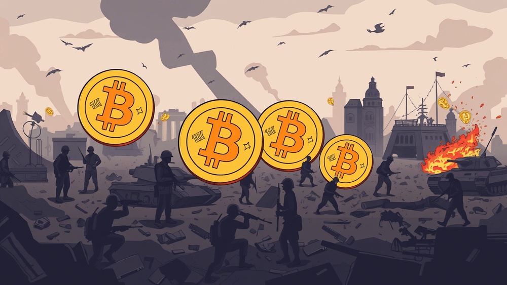 آیا بیت کوین در زمان جنک برای سرمایه گذاری مناسب است؟