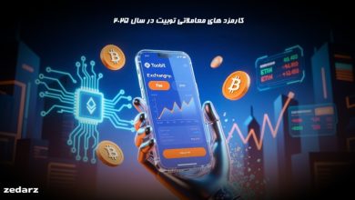 کارمزد های معاملاتی توبیت در سال 2025