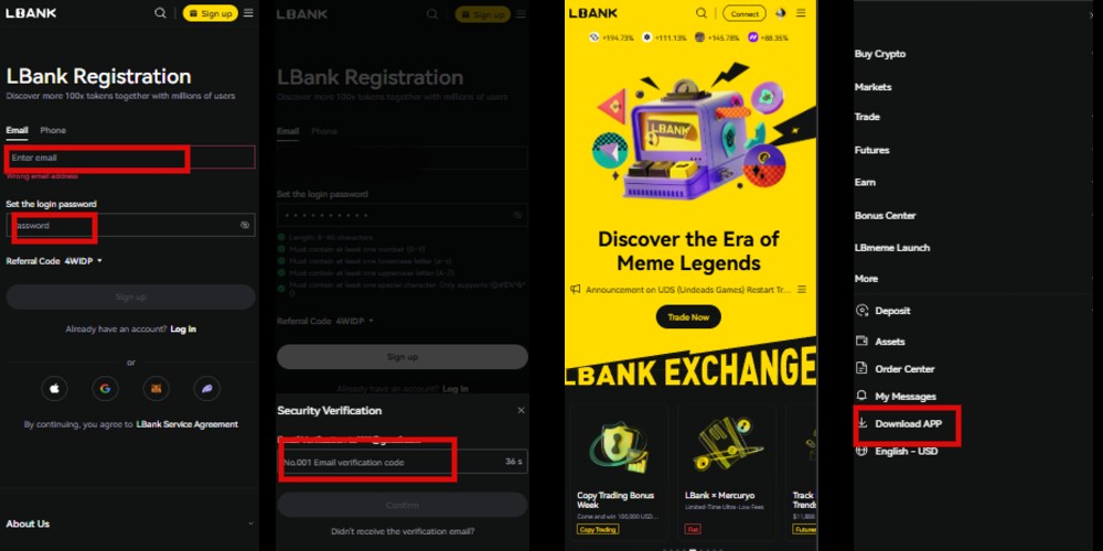 آموزش ثبت نام در صرافی ال بانک