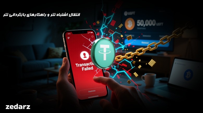 اشتباه در ارسال تتر