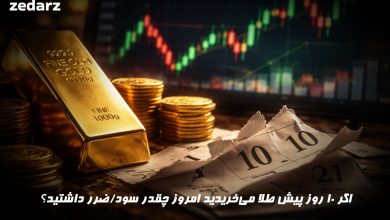 قیمت طلا در 10 روز گذشته