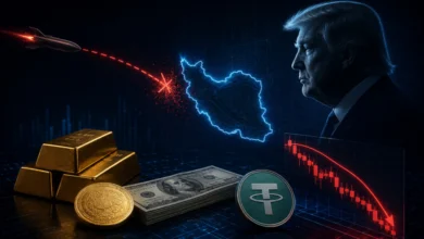 پیش بینی قیمت طلا و دلار بعد از لغو حمله به ایران