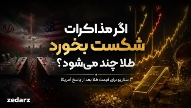 اگر مذاکرات شکست بخورد قیمت طلا چند می شود؟