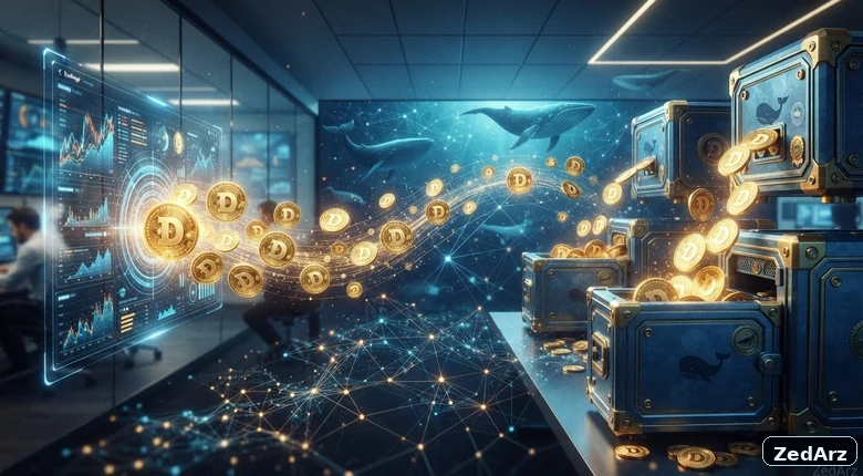 انباشت دوج کوین توسط نهنگ‌های بازار ارز دیجیتال
