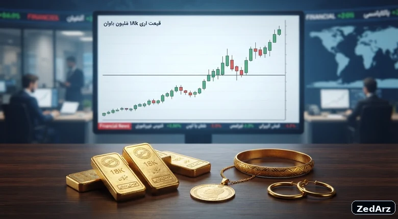 طلای ۱۸ عیار بالای ۲۰ میلیون تومان؛ خرید طلا یا انتظار برای اصلاح