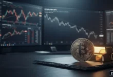 تصویر شاخص رشد همزمان طلا و بیت کوین در برابر کاهش ارزش دلار