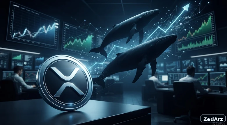 تصویر شاخص خرید گسترده XRP توسط نهنگ‌ها و جهش قیمت ریپل