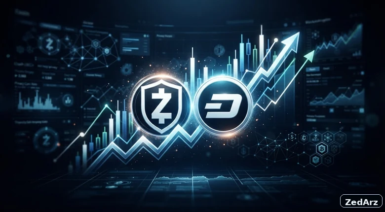 تصویر شاخص تحلیل پرایوسیکوین سیزن با تمرکز بر ZEC و DASH