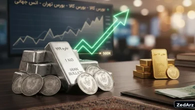 نقره بالای ۵۰۰ هزار تومان در مقایسه با طلا برای تصمیم سرمایه‌گذاری
