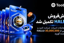 تصویر شاخص پیشفروش HALLU در صرافی Toobit