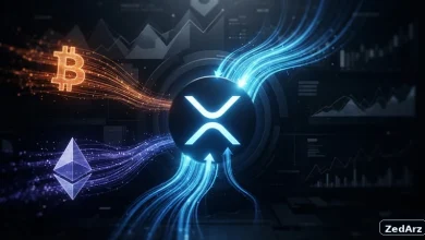 تصویر شاخص تحلیل ورود سرمایه به ETFهای XRP و خروج از بیت کوین و اتریوم