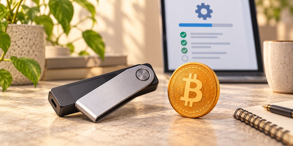 تصویر مفهومی نگهداری بیتکوین و بررسی بهروزرسانی نرمافزار