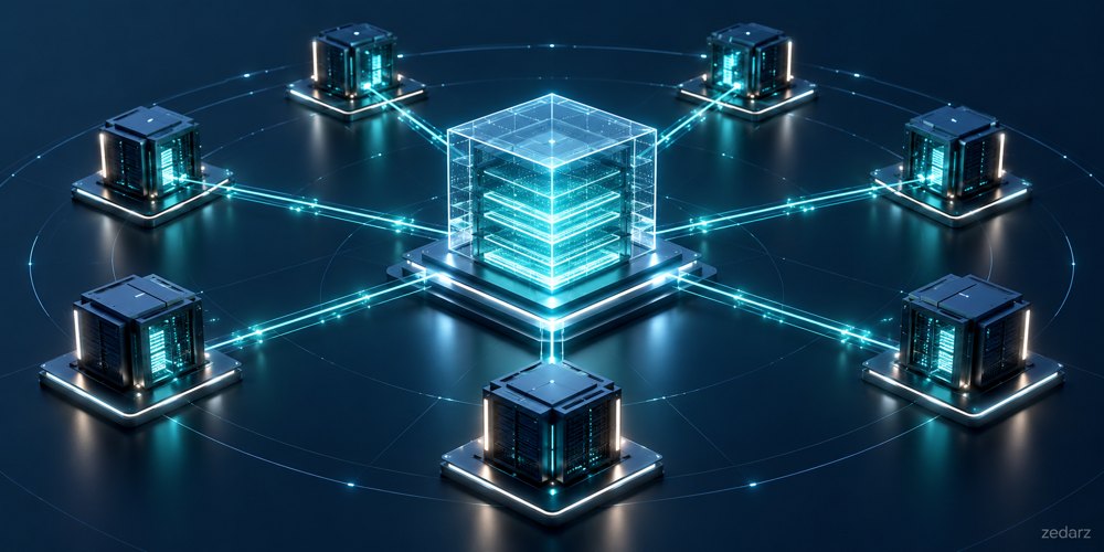 تصویر مفهومی رأیگیری اعتبارسنجهای XRP Ledger