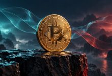 تصویر مفهومی بیت کوین در تحلیل ۱ آبان